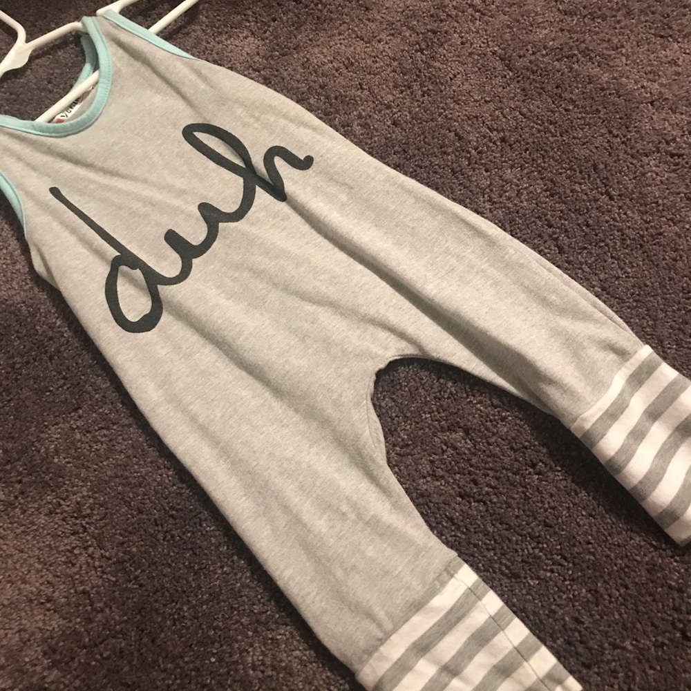 Duh Baby Romper___9-12 months